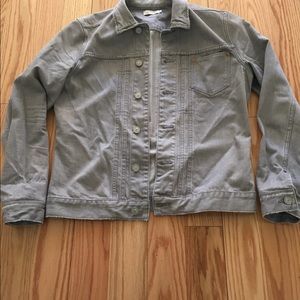 All saints  denim jacket large size